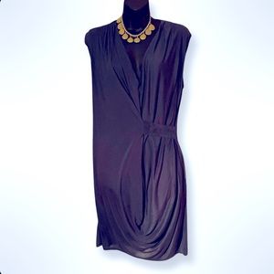 EUC blue gray dress by HD in Paris at Anthropologie